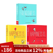 英文原版 Happiness is 500 Ways to Be in the Moment 治愈系繪本 3冊 500 Ways to Show I Love You 漫畫(huà)故事圖畫(huà)書(shū) 綠山墻