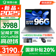 聯(lián)想小新16/小新Pro16GT AI元啟 2025新品可選補貼 高性能輕薄筆記本電腦 學(xué)生設計辦公本 標壓酷睿 13代i5 24G 512G｜小新16高配國家補貼 16英寸 微邊框高清全面屏