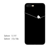 艾風(fēng)格iphone7蘋果6s手機殼6plus硅膠全包軟殼5s情侶浮雕8X掛繩保護套se 5.5寸i7plus一線胖鳥