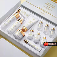 韓嬋韓國二裂酵母補水保濕護膚品套裝控油收縮毛孔淡化痘印男女士通用 12件套氨基酸二裂酵母嫩肌修復+送美白面膜10