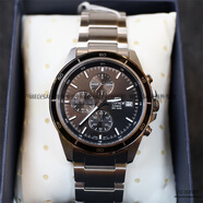 卡西歐（CASIO）手表非機(jī)械時尚男商務(wù)防水石英表鋼帶男表EFR-526D-1A/7A EFR-526D-1A 黑盤鋼帶