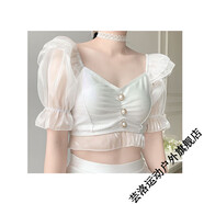 曇蓓漫泳衣女泡溫泉2022新款保守仙女范分體裙式遮肚顯瘦少女學(xué)生ins風(fēng)0 主圖款式 L 【建議95-105斤】