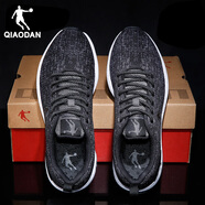 喬丹男鞋運動(dòng)鞋男款跑鞋男士休閑鞋子2025夏季新款透氣網(wǎng)面跑步鞋 黑色/巖石灰(網(wǎng)面) 39