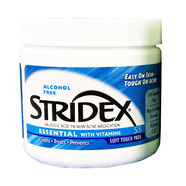 若美欣現貨 | 若美欣水楊酸杏仁酸覆合棉片 清潔角質(zhì)細膩毛孔控油去黑頭 Stridex 藍盒55片/盒