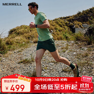 Merrell戶外越野跑鞋VAST SKY長空男女防滑耐磨輕量跑山越野鞋MR05綠42.5