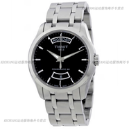 天梭（TISSOT）天梭庫圖系列鋼鏈女士自動機械手表T0352071106100 T035.407.11.051.01 男款機械