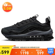 耐克NIKE休閑鞋女氣墊舒適AIR MAX 97運動鞋F(xiàn)B4496-002黑37.5