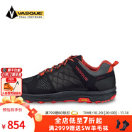 Vasque威斯 Breeze 戶外輕便透氣GTX防水低幫徒步鞋 7356 黑色/紅色 43.5