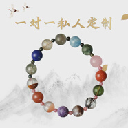 acer琦姑姑一對(duì)一定制手串天然粉水晶手錬女瑪瑙本命年龍年 666【一對(duì)一升級(jí)】