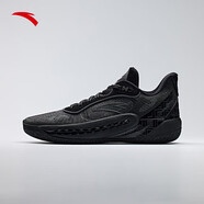 安踏（ANTA）【狂潮6 PRO】籃球鞋男氮科技耐磨防滑實戰(zhàn)低幫運(yùn)動鞋 黑武士-1 39