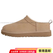 UGGClassic Micro 絨面 保暖 套腳 雪地靴 女款 沙色 沙色 42