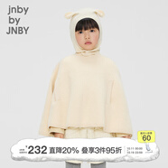 jnby by JNBY江南布衣童裝冬綿羊毛毛衣套頭斗篷型蝙蝠袖可愛(ài)女童兒童1N031109 125原坯色 130 cm