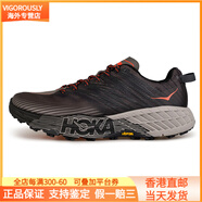 HOKAONE ONE Speedgoat4低幫跑步鞋男款黑灰 42