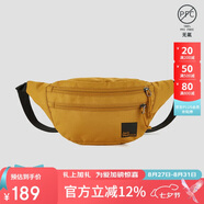 Jack Wolfskin狼爪腰包男包女包旅行跑步包徒步2L斜挎包8007801 3389焦黃色