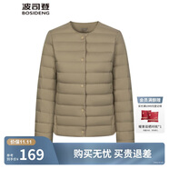 波司登反季輕薄羽絨服短款90絨輕量便捷收納V領(lǐng)顯瘦百搭內膽外套