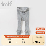戴維貝拉童裝兒童襪子春裝打底襪女寶寶連腳褲襪嬰兒洋氣打底褲潮