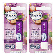 芭樂(lè )雅（Balea）潤唇膏修護唇炎德國進(jìn)口唇膏男女士保濕滋潤防干裂脫皮 乳木果潤唇膏4.8g*2