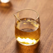 詠幻綠昌明加厚玻璃公道杯分茶器耐熱功夫茶具配件茶海透明帶嘴玻 冰韻公道杯 約270ml