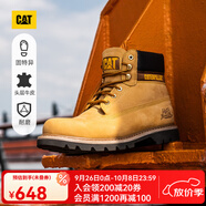 CAT卡特經(jīng)典大黃靴馬丁靴男鞋牛皮面固特異戶外工裝靴P725756O1EDC25 經(jīng)典款 44