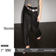 Massimo Dutti秋季新品2025女裝 優(yōu)雅百搭都市通勤高級感褲裙 05220530 黑色 黑色 S (36) (165/66A)尺碼偏大