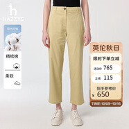 哈吉斯（HAZZYS）女裝 直筒通勤休閑褲ATDSP0CAX02 米色BI 40(160/72A40)