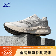 美津濃（MIZUNO）25年新款 ASTRO X 運動(dòng)跑步鞋男女厚底緩震回彈專(zhuān)業(yè)體考慢跑鞋 06/銀霜逸動(dòng) 40.5 (260mm)