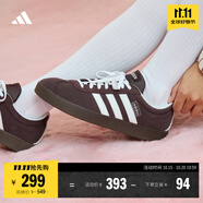 adidas「T頭鞋」VL COURT 2.0復(fù)古休閑板鞋德訓(xùn)鞋阿迪達(dá)斯輕運(yùn)動   暗灰棕/白色/樹脂黃(推薦女生選小半碼)   38.5