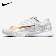 耐克（NIKE） 網(wǎng)球鞋費(fèi)德勒男子air zoom vapor pro網(wǎng)球比賽款專業(yè)球鞋 HV1485-100 白花金 25年終賽 40