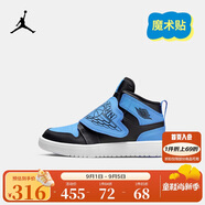 Jordan耐克小童鞋男童籃球鞋AJ 1兒童魔術(shù)貼運動鞋休閑板鞋 BQ7197-041