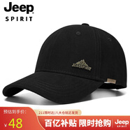 吉普（JEEP）帽子男士棒球帽百搭四季潮流百搭鴨舌帽防曬遮陽帽男女式太陽帽子