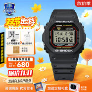 卡西歐（CASIO）gshock明星代言賽車(chē)日韓小方表戶(hù)外運動(dòng)電子手表生日禮物送男朋友 DW-5600RL-1PR原點(diǎn)系列初代復古