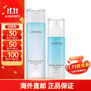 蘭芝（LANEIGE）水衡透潤水乳套裝 水160ml+乳120ml 版本隨機 【清爽款】
