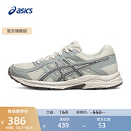 亞瑟士ASICS跑步鞋女鞋舒適運動(dòng)鞋緩震透氣跑鞋 GEL-CONTEND 4 白色/灰色 38