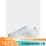 阿迪達斯（adidas）Adidas/三葉草男女貝殼頭休閑運動(dòng)板鞋 FV2835 C77124 38