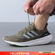 阿迪達斯（adidas）男鞋跑步鞋秋季新款ULTRABOOST運動(dòng)鞋網(wǎng)面透氣輕便高彈緩震跑鞋 IE3330/橄欖綠 40