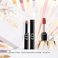 迪奧DIOR驚艷紅唇口紅禮盒(絲絨720+驚艷唇膏120)生日禮物送女友
