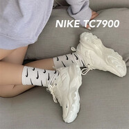 耐克（NIKE）TC 7900 PRM 2 帆白厚底增高防滑耐磨緩震女子運動休閑跑鞋 DD9682-100白色 40 (255mm)