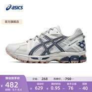 亞瑟士ASICS男鞋透氣跑步鞋耐磨越野跑鞋耐磨運動鞋GEL-KAHANA 8 淺灰色 46.5