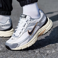 耐克（NIKE）男鞋厚底老爹鞋2025秋冬季新款復古跑鞋風(fēng)INITIATOR運動(dòng)鞋休閑鞋 白色/黑/椰奶色/金屬銀/麻黃IO7609-101 41