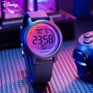 迪士尼（Disney）電子手表男孩潮流防水表青少年初中生大童運(yùn)動(dòng)電子表MK-15250B