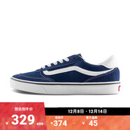 萬(wàn)斯范斯官方 Brooklyn LS藍色簡(jiǎn)約復古男鞋板鞋 藍色 41