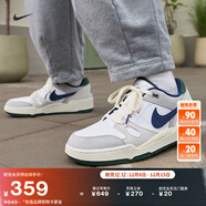 耐克男子復古低幫運動(dòng)鞋冬季經(jīng)典舒適簡(jiǎn)約NIKE FULL FORCE FZ3595 100白色/深藏青/淺鐵礦石灰 44.5