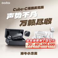 神牛Cube-C無(wú)線(xiàn)領(lǐng)夾麥克風(fēng)戶(hù)外采訪(fǎng)vlog直播錄音降噪聲卡MiNi麥克風(fēng)【相機版一拖一帶C to C手機線(xiàn)】