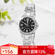 卡西歐手表女 三眼防水鋼帶 時(shí)尚簡(jiǎn)約通勤輕奢  石英女表學(xué)生表 LTP-V004D-1B2