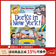 英文原版 我的瘋狂學(xué)校漫畫(huà)版 第3本  My Weird School Graphic Novel: Dorks in New York! 搞怪校園故事 兒童章節小說(shuō) 綠山墻