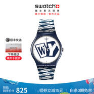 斯沃琪（Swatch）【Swatch X VERDY】斯沃琪聯(lián)名款瑞士手表時(shí)尚潮流男女表圣誕禮物 WASTED YOUTH SO29Z141
