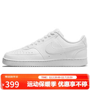 耐克NIKE運動(dòng)板鞋女緩震COURT VISION運動(dòng)鞋DH3158-100白36.5