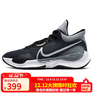 耐克NIKE男子籃球鞋緩震RENEELEVATE III運動(dòng)鞋DD9304-002黑43