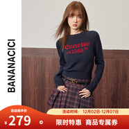 banana cici2024年秋冬新款復古學(xué)院風(fēng)格紋百褶高腰A字短款半身裙C234QZ161 紅格(短半裙) S