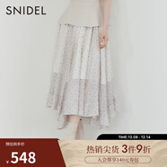 SNIDEL春夏款甜美仙女透視高腰不規則薄紗半身裙SWFS231181 圓點(diǎn)圖案 S (0)